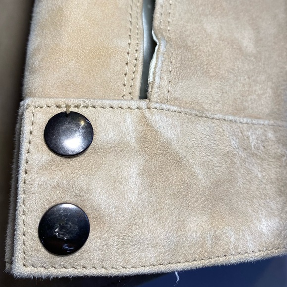 Noora Suede Leather Jacket - Picture 7 of 8